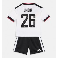 Stroje piłkarskie Niemcy Deniz Undav #26 Koszulka Podstawowej dla dzieci MŚ 2026 Krótki Rękaw (+ szorty)